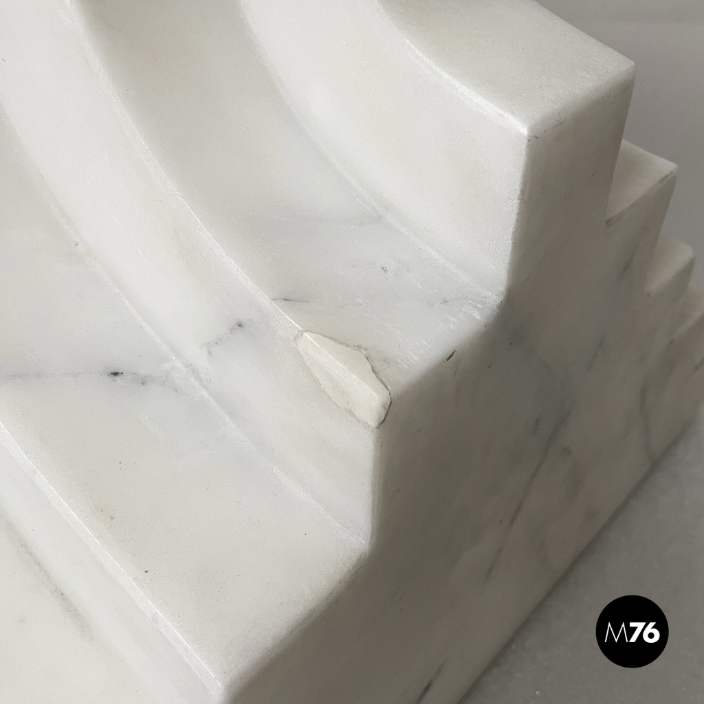 Italian modern round marble table Samo by Carlo Scarpa for Simon Gavina, 1970s