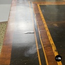 Italian antique wooden chest of drawers with inlay decorations, early 1800s