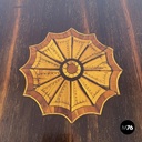 Italian antique wooden chest of drawers with inlay decorations, early 1800s