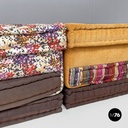 French colorful modular sofa Mah Jong by Hans Hopfer for Roche Bobois, 2000s