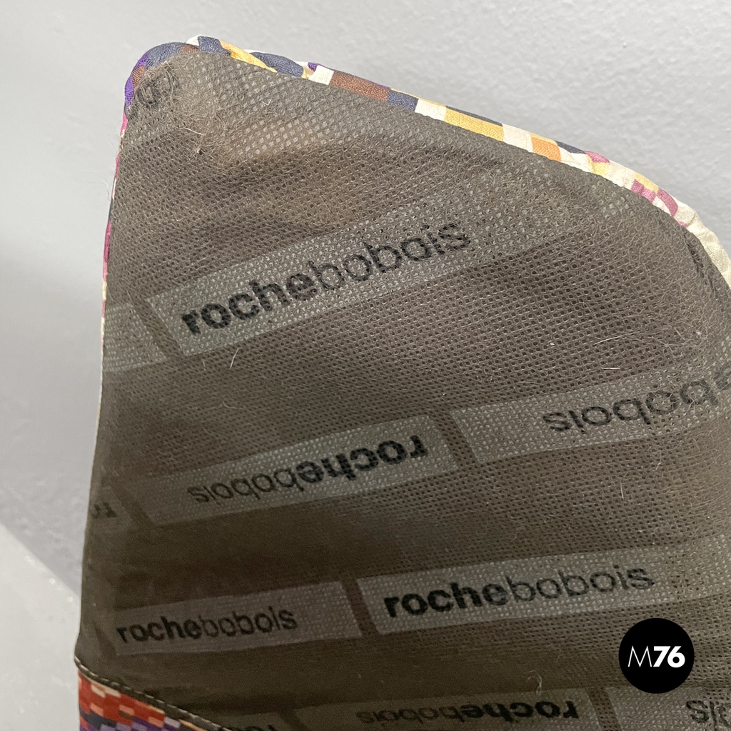 French colorful modular sofa Mah Jong by Hans Hopfer for Roche Bobois, 2000s