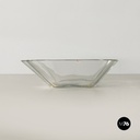 Finnish modern glass bowl centrepiece by Alvar Aalto for IIttala, 1990s
