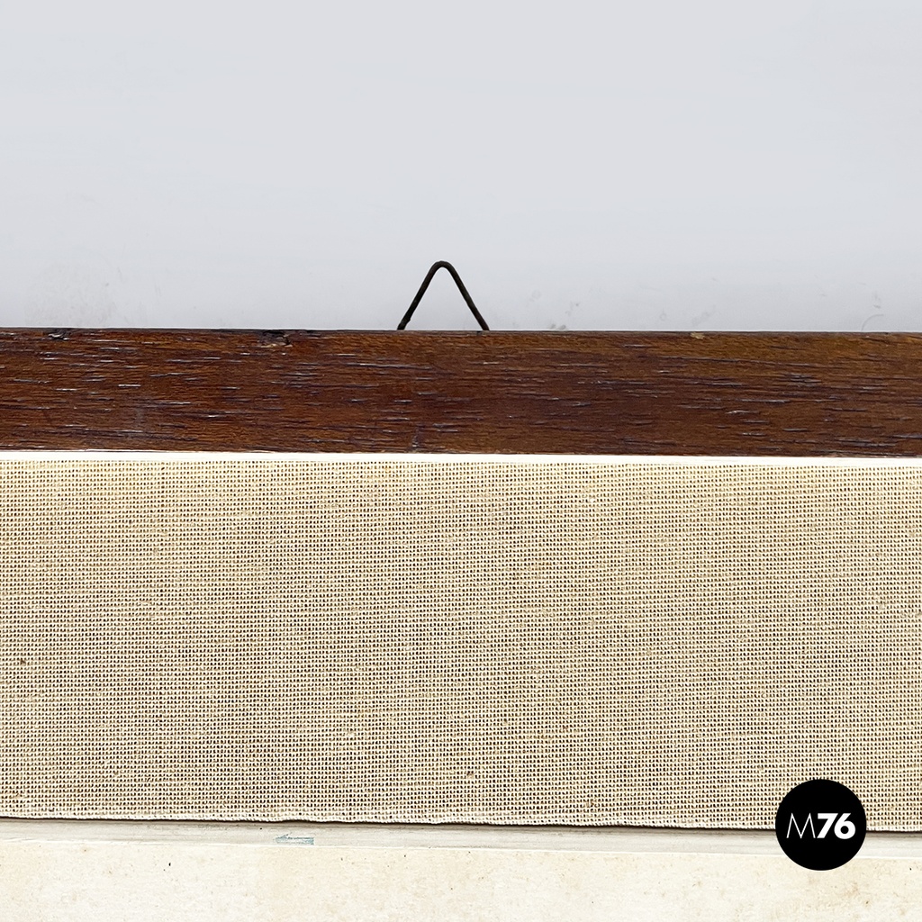 Italian modern colorful marine screen printing by Bruno Contenotte, 1982