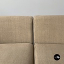 Italian modern Beige fabric Modular sofa by Willy Rizzo for Sabot, 1970s