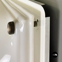 Plafoniera in plexiglass, 1980 ca.