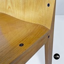 Sedie in legno chiaro, 1980 ca.