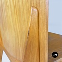 Sedie in legno chiaro, 1980 ca.