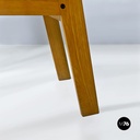 Sedie in legno chiaro, 1980 ca.