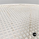 Tavolo da giardino in ferro bianco, 1960 ca.