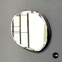 Italian mid-century modern oval wall mirror, 1950s