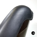 Poltrona in pelle nera di Cesare Casati per Arflex, 1960 ca.