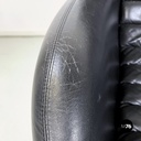 Poltrona in pelle nera di Cesare Casati per Arflex, 1960 ca.