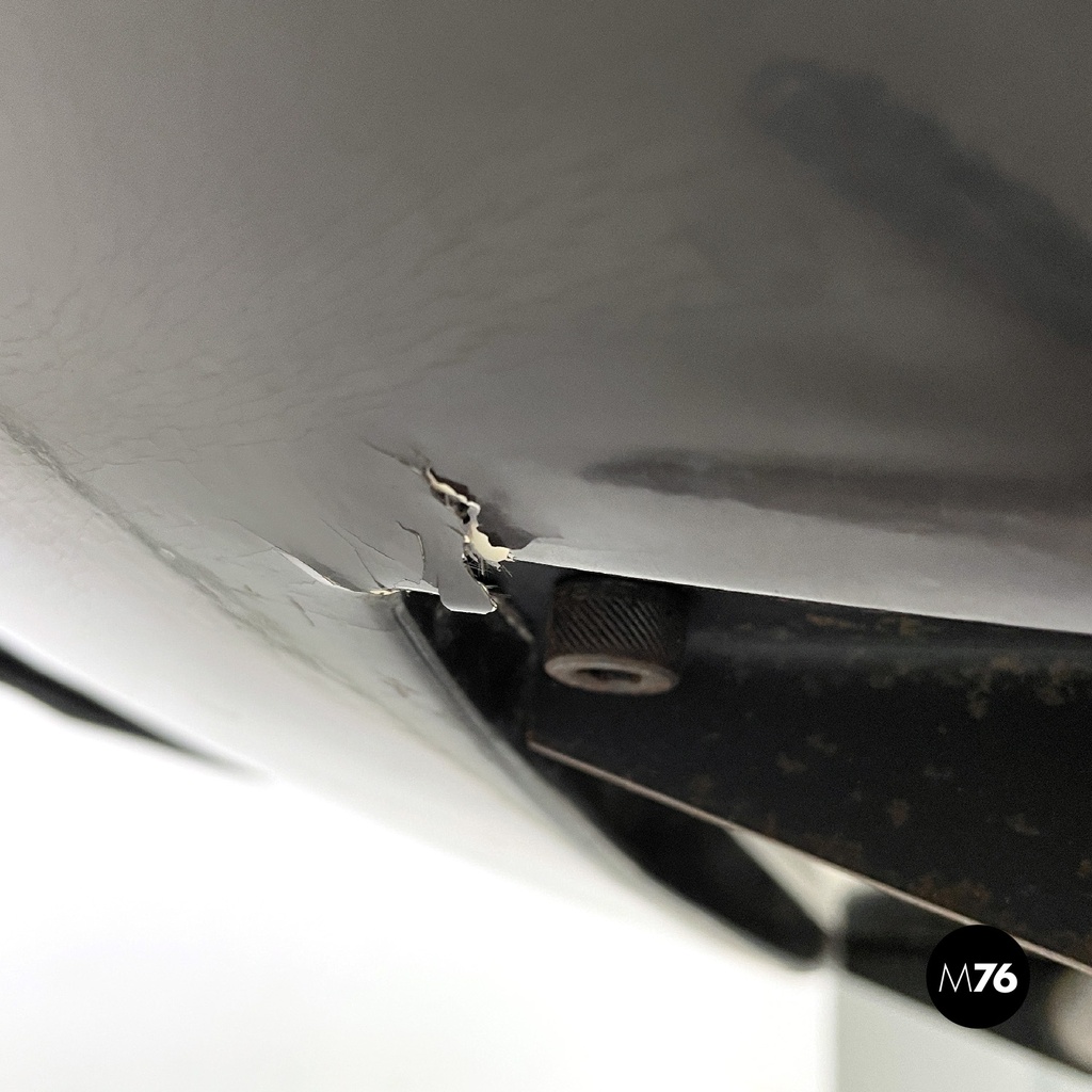 Poltrona in pelle nera di Cesare Casati per Arflex, 1960 ca.