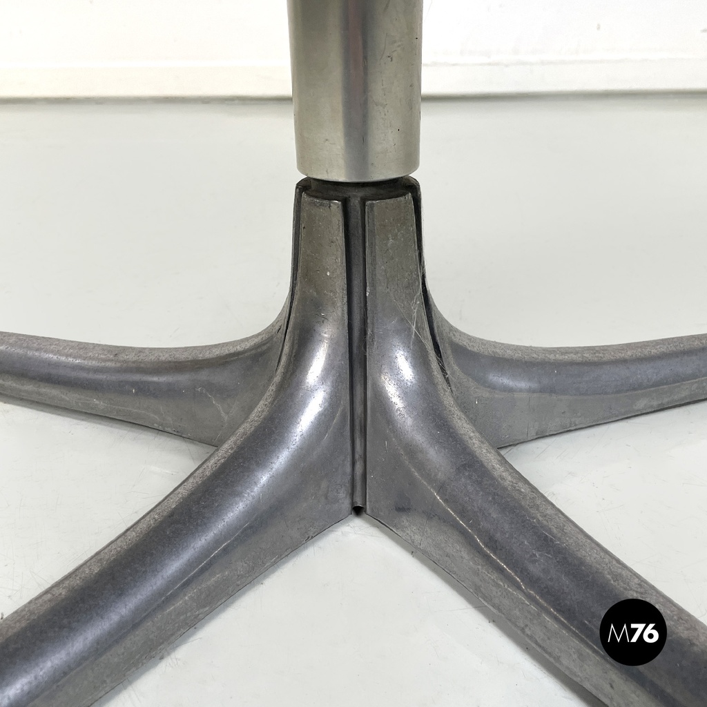 Poltrona in pelle nera di Cesare Casati per Arflex, 1960 ca.