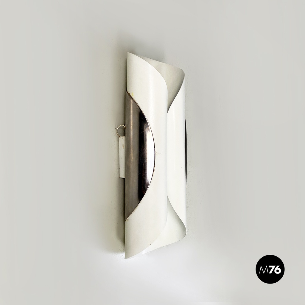 Appliques space age in lamiera, 1970 ca.