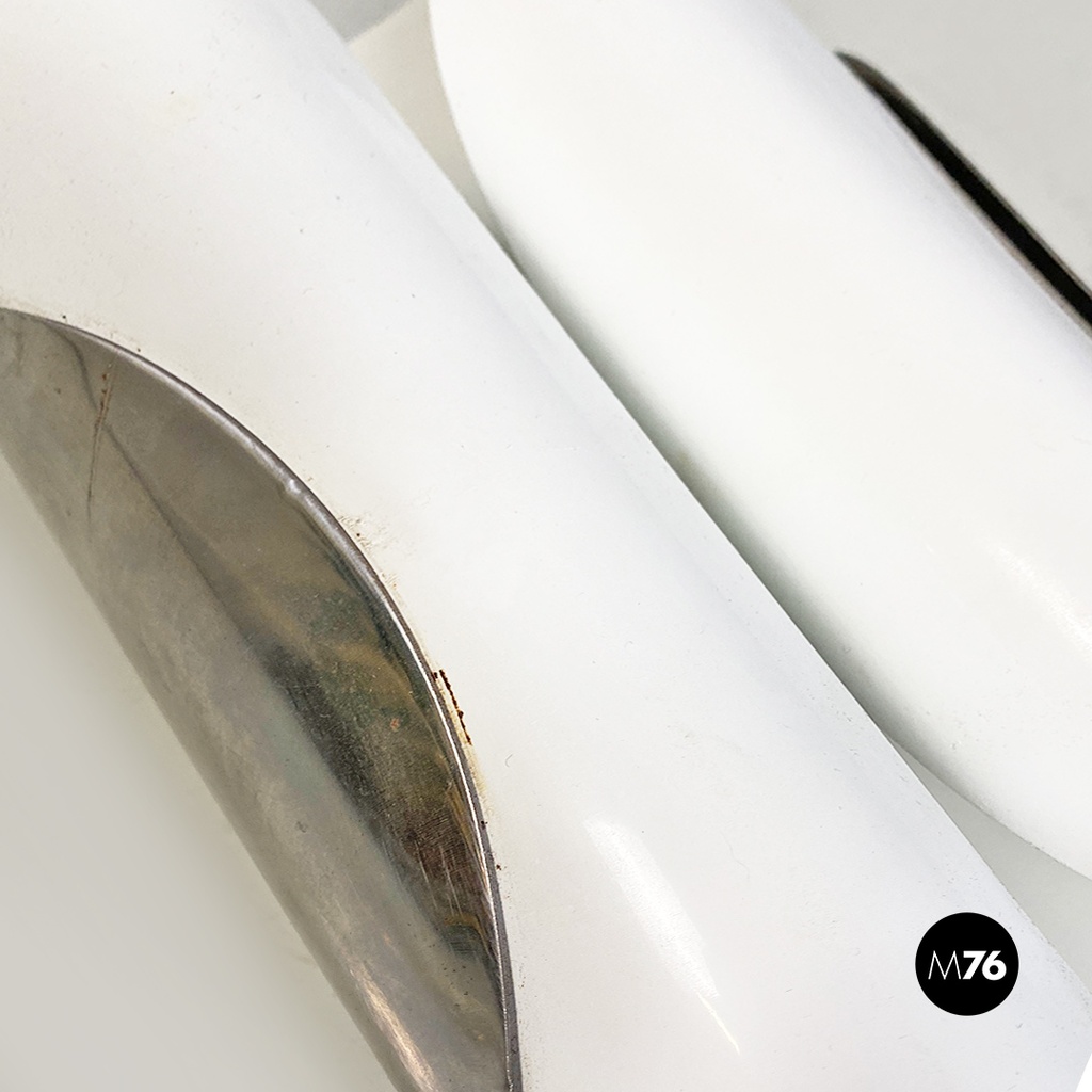 Appliques space age in lamiera, 1970 ca.