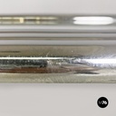 Consolle in vetro e acciaio, 1970 ca.