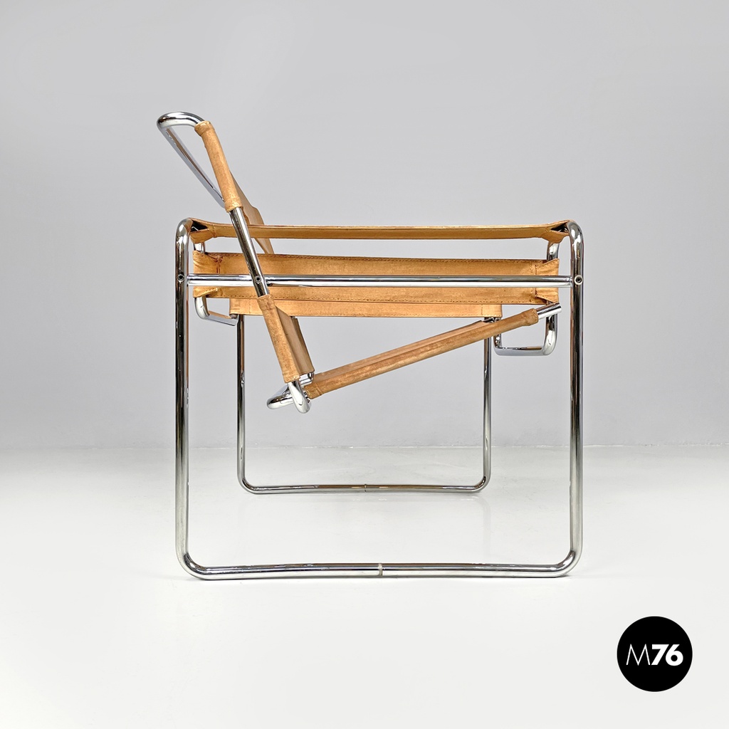 Poltrona Wassily o B3 di Marcel Breuer per Gavina, 1970 ca.