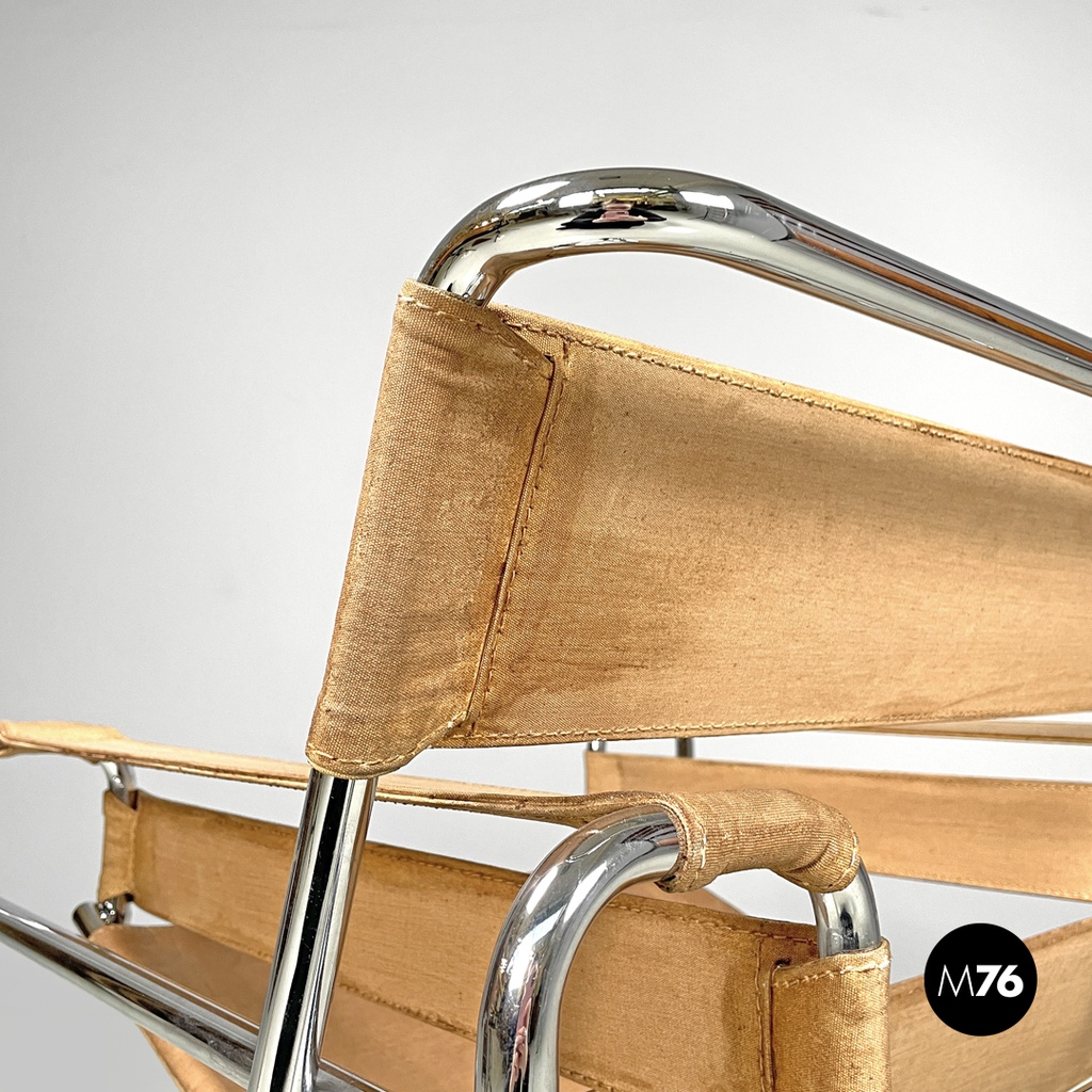 Poltrona Wassily o B3 di Marcel Breuer per Gavina, 1970 ca.