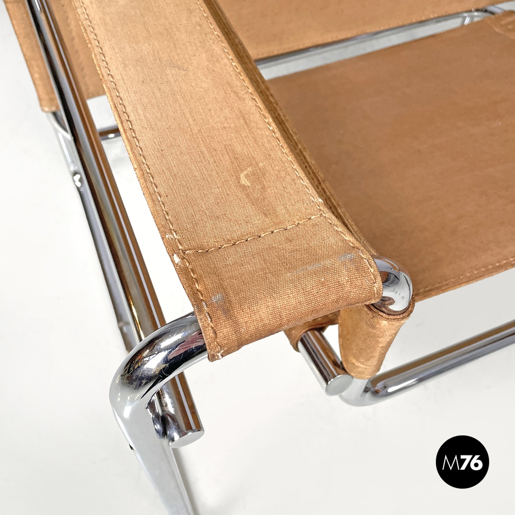 Poltrona Wassily o B3 di Marcel Breuer per Gavina, 1970 ca.