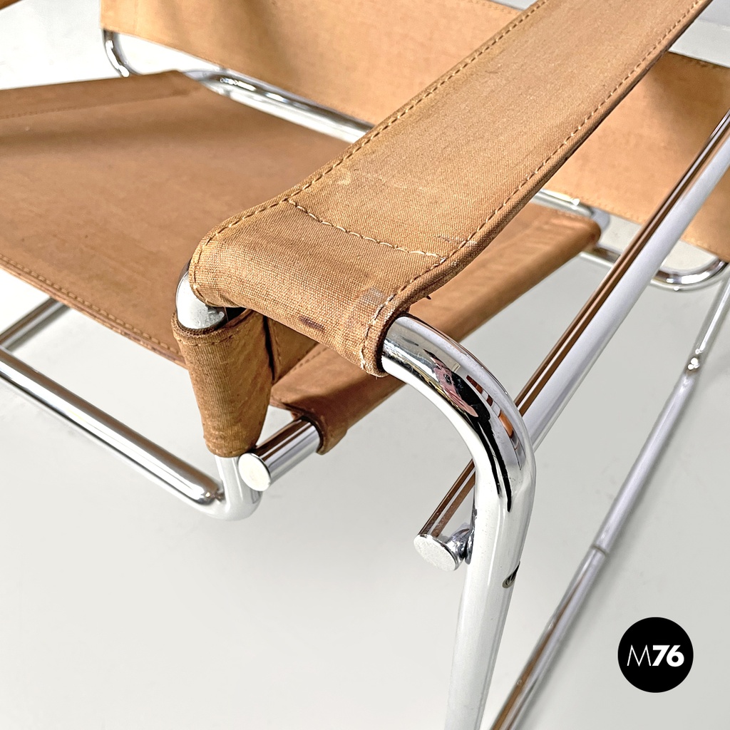 Poltrona Wassily o B3 di Marcel Breuer per Gavina, 1970 ca.