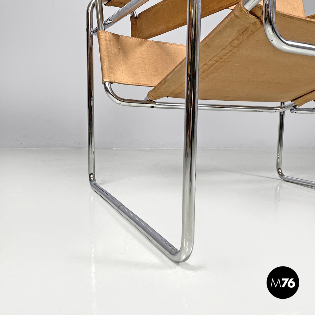 Poltrona Wassily o B3 di Marcel Breuer per Gavina, 1970 ca.