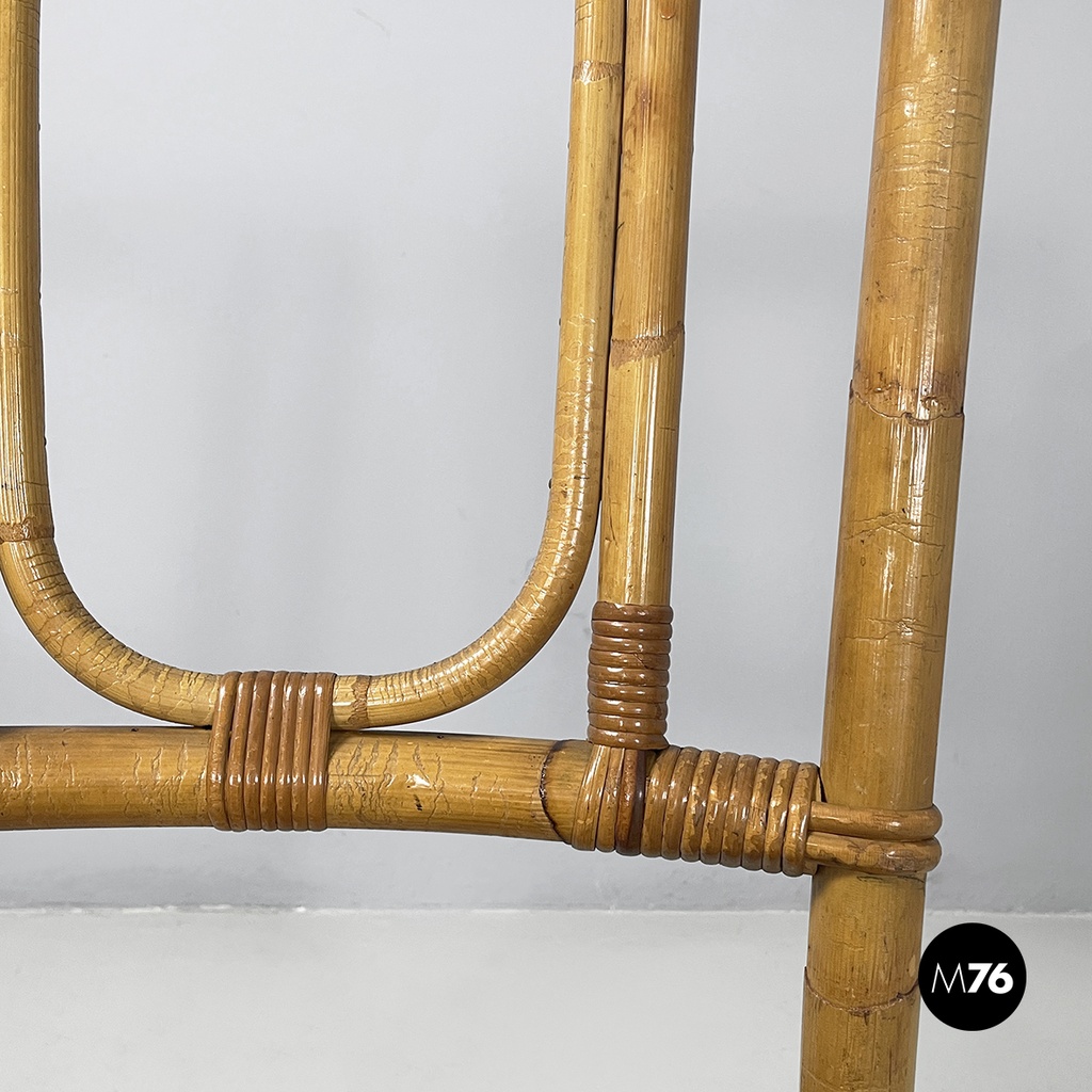 Sedie in rattan, 1960 ca.