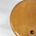 Sgabello in legno e metallo, 1960 ca.