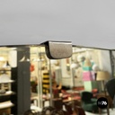 Specchio in legno e metallo, 1950 ca.