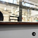 Specchio in legno e metallo, 1950 ca.