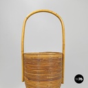Portaombrelli in rattan, 1960 ca.
