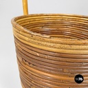 Portaombrelli in rattan, 1960 ca.