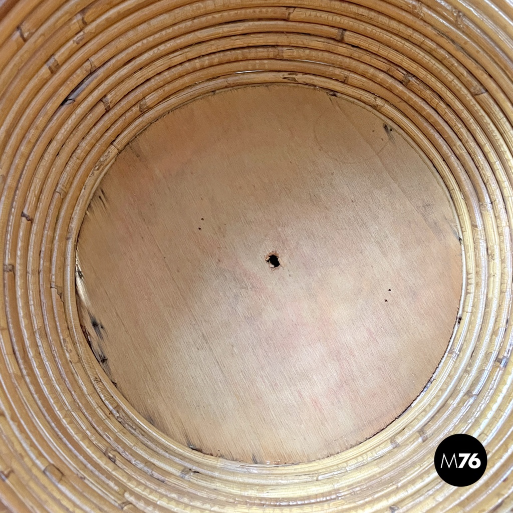 Portaombrelli in rattan, 1960 ca.