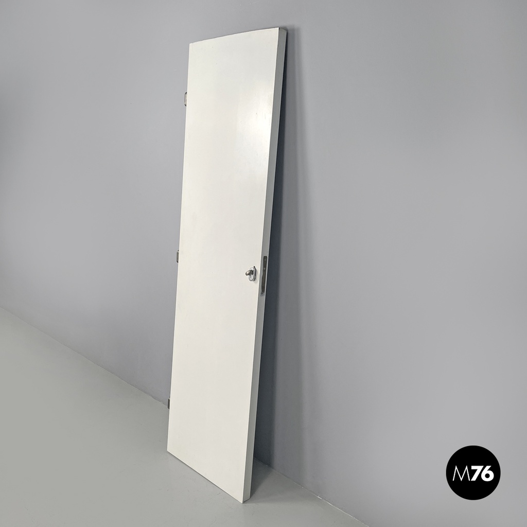 Porta decorata in legno bianco, 2000 ca.