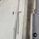 Porta con stipite in legno bianco, primi del 1900 ca.