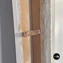 Porta con stipite in legno bianco, primi del 1900 ca.