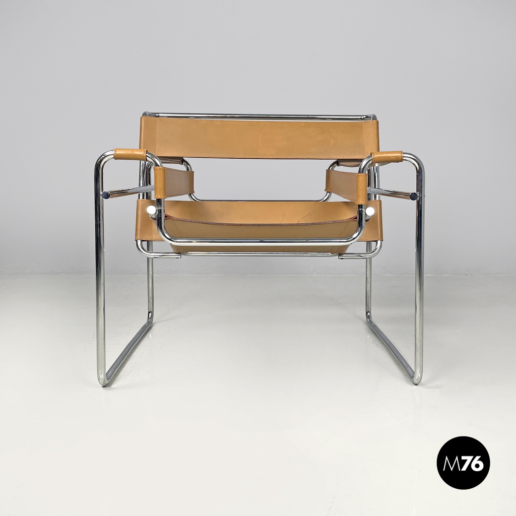 Poltrone Wassily di Marcel Breuer per Gavina, 1970 ca.