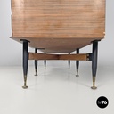 Sideboard in legno e marmo, 1960 ca.