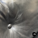 Poltrona e pouf 670 671 di Charles e Ray Eames per ICF, 1970 ca.