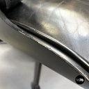 Poltrona e pouf 670 671 di Charles e Ray Eames per ICF, 1970 ca.