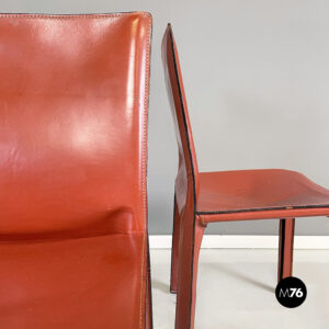 Sedie CAB 412 di Mario Bellini per Cassina, 1980 ca. 