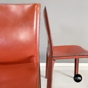 Sedie CAB 412 di Mario Bellini per Cassina, 1980 ca. 
