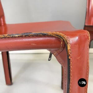 Sedie CAB 412 di Mario Bellini per Cassina, 1980 ca. 