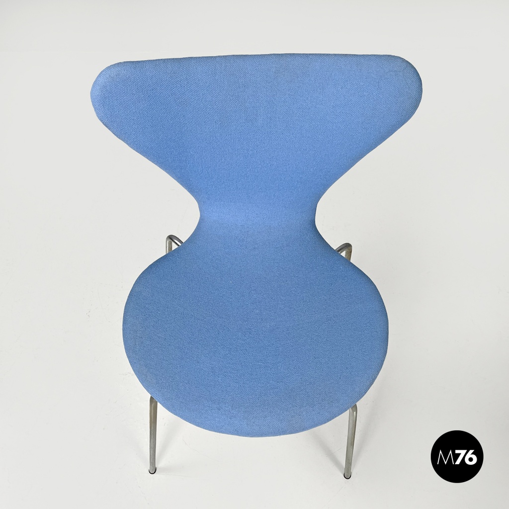 Sedia 3107 Serie 7 di Arne Jacobsen per Fritz Hansen, 1970 ca.
