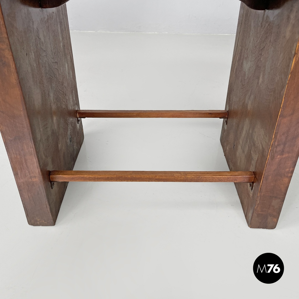 Sgabello in legno, 1930 ca. 