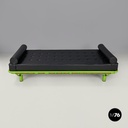 Materasso per daybed in finta pelle nera, 2024 