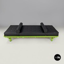 Materasso per daybed in finta pelle nera, 2024 