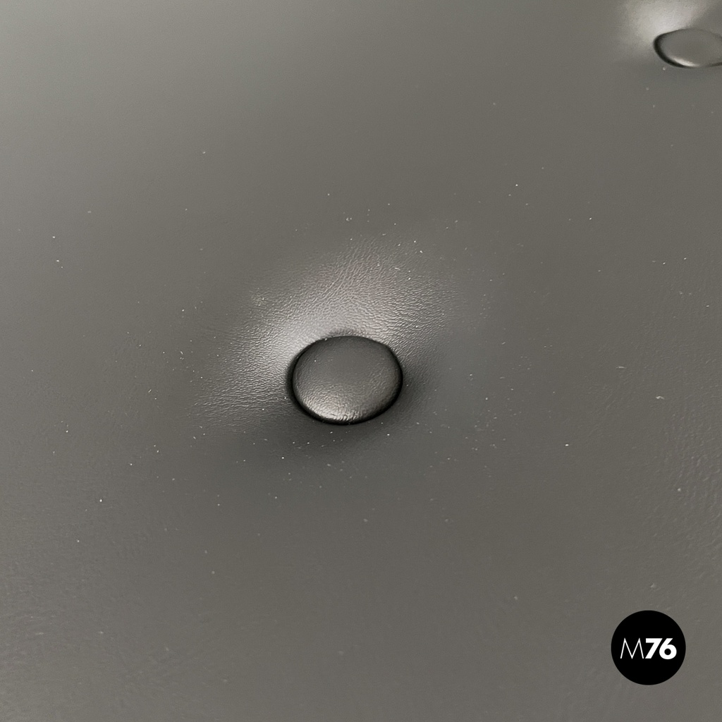 Materasso per daybed in finta pelle nera, 2024 