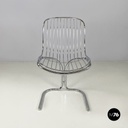 Sedia in metallo, 1970 ca.