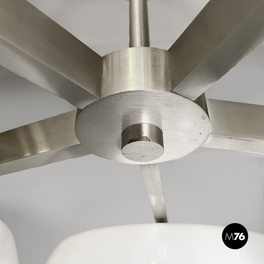 Lampadario Pentaclinio di Vico Magistretti per Artemide, 1970 ca. 